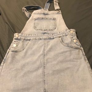 Denim Overall Dress